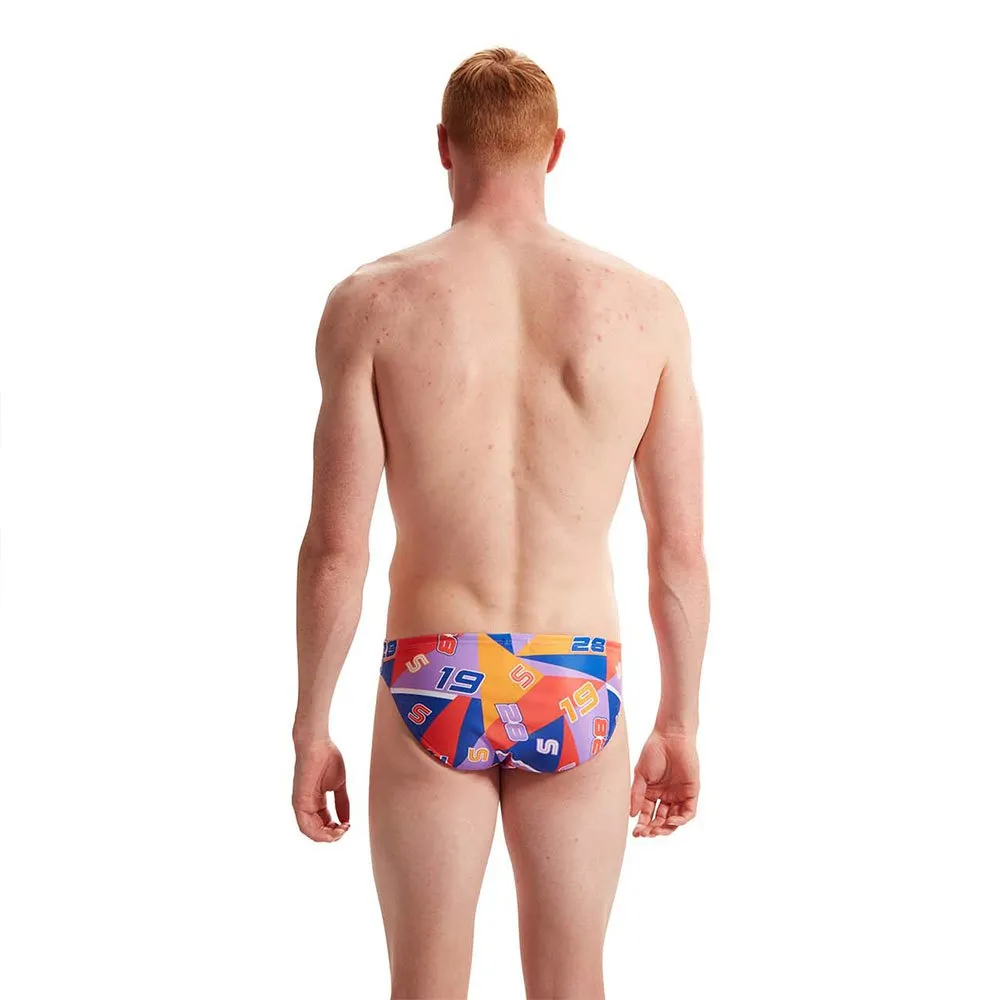 Speedo Allover Digital 5 Cm Badeslip Speedo Allover Digital 5 Cm Badeslip
