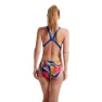 Speedo Allover Digital Leaderback Badeanzug