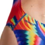 Speedo Allover Digital Leaderback Badeanzug