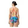 Speedo Allover Digital Powerback Badeanzug