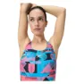 Speedo Allover Digital Powerback Badeanzug