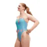Speedo Allover Digital Starback Badeanzug