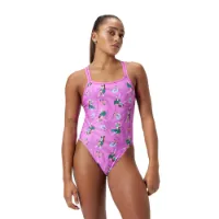 Speedo Allover Digital Starback Badeanzug female