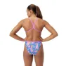 Speedo Allover Digital V-back Badeanzug