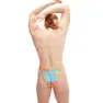 Speedo Allover Digital Vback Badeanzug