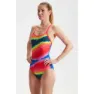 Speedo Allover Fixed Crossback Badeanzug