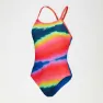 Speedo Allover Fixed Crossback Badeanzug