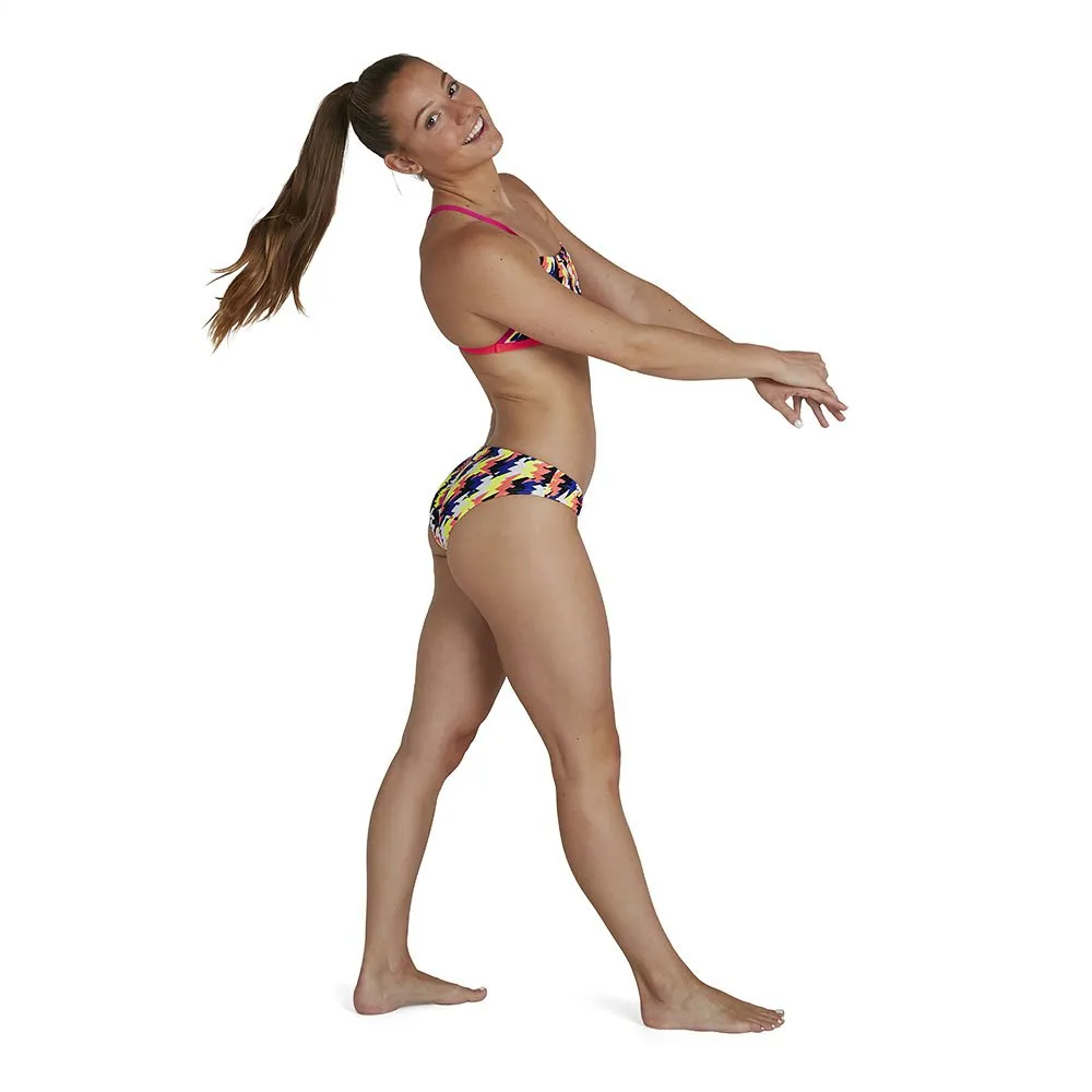 Speedo Allover Hipster Bikini-höschen Speedo Allover Hipster Bikini-höschen