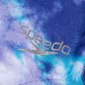 Speedo Allover Lane Line Back Badeanzug female, Ammonite / miami lilac / aquarium / white, 13-14Y