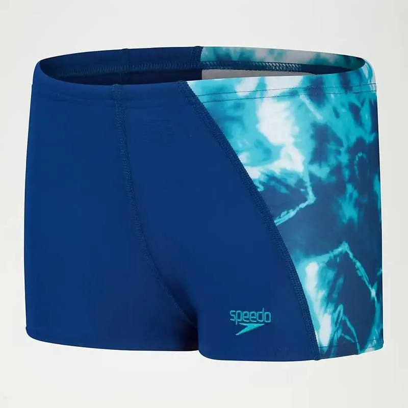 Speedo Allover Panel Badehose Boxer Speedo Allover Panel Badehose Boxer