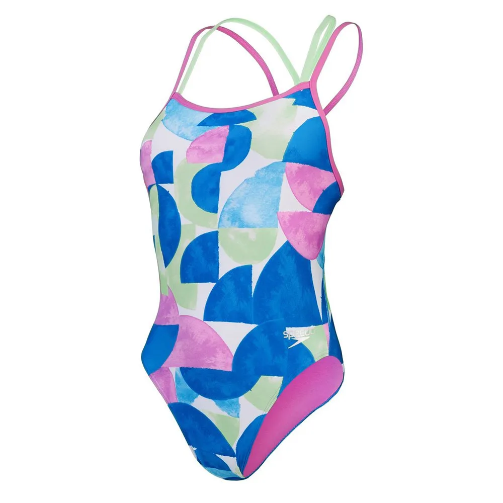 Speedo Allover Starback Badeanzug Speedo Allover Starback Badeanzug