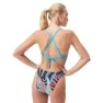 Speedo Allover Tie-back Badeanzug