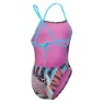 Speedo Allover Tie-back Badeanzug