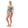 Speedo Allover Tie-back Badeanzug