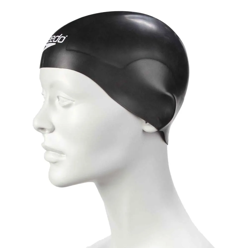 Speedo Aqua V Badekappe, Black Speedo Aqua V Badekappe, Black