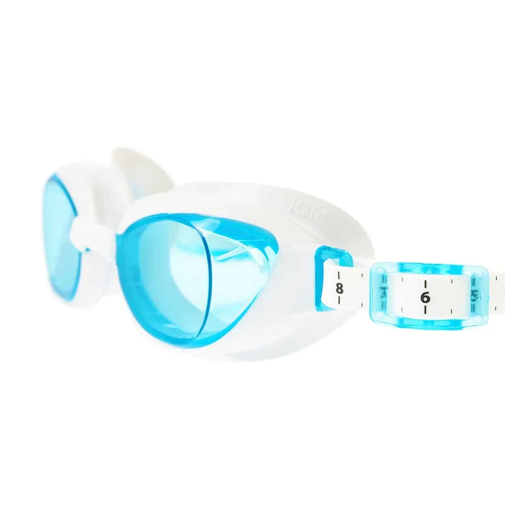 Speedo Aquapure Schwimmbrille Für Frauen, White / blue, One Size Speedo Aquapure Schwimmbrille Für Frauen, White / blue, One Size