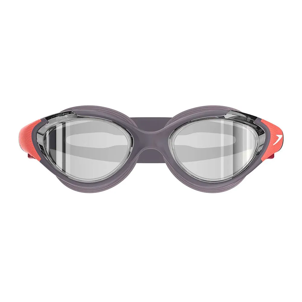 Speedo Biofuse 2.0 Mirror W Schwimmbrille Für Frauen unisex, Vintage fog / steel / silver mirror, One Size