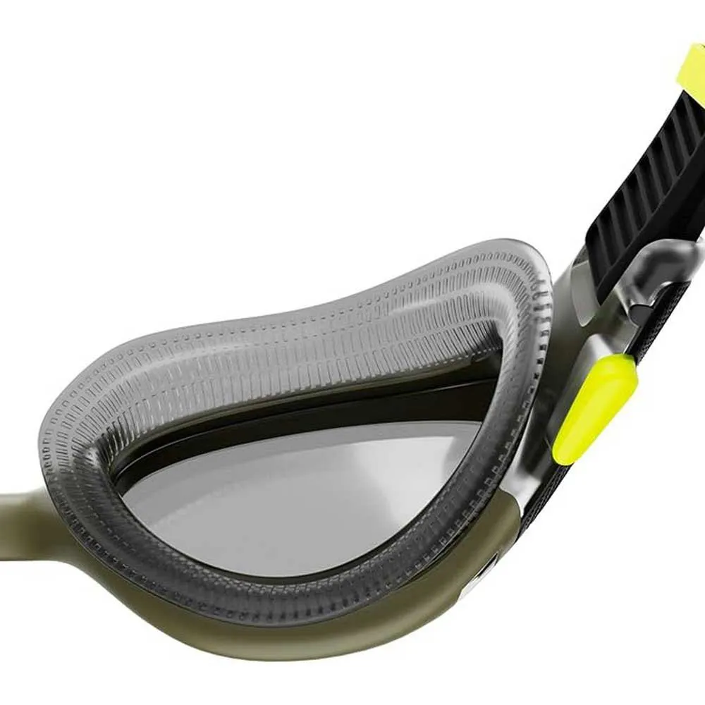 Speedo Biofuse 2.0 Polarised Schwimmbrille, Dark green / hyper / polarised smoke, One Size Speedo Biofuse 2.0 Polarised Schwimmbrille, Dark green / hyper / polarised smoke, One Size
