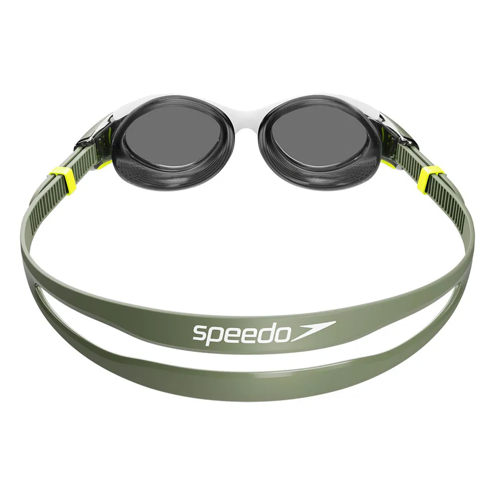 Speedo Biofuse 2.0 Polarised Schwimmbrille Für Frauen, Country green / hyper yellow / white, One Size Speedo Biofuse 2.0 Polarised Schwimmbrille Für Frauen, Country green / hyper yellow / white, One Size