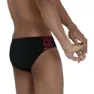 Speedo Boom Star Splice 7 Cm Badeslip, Black / fed red