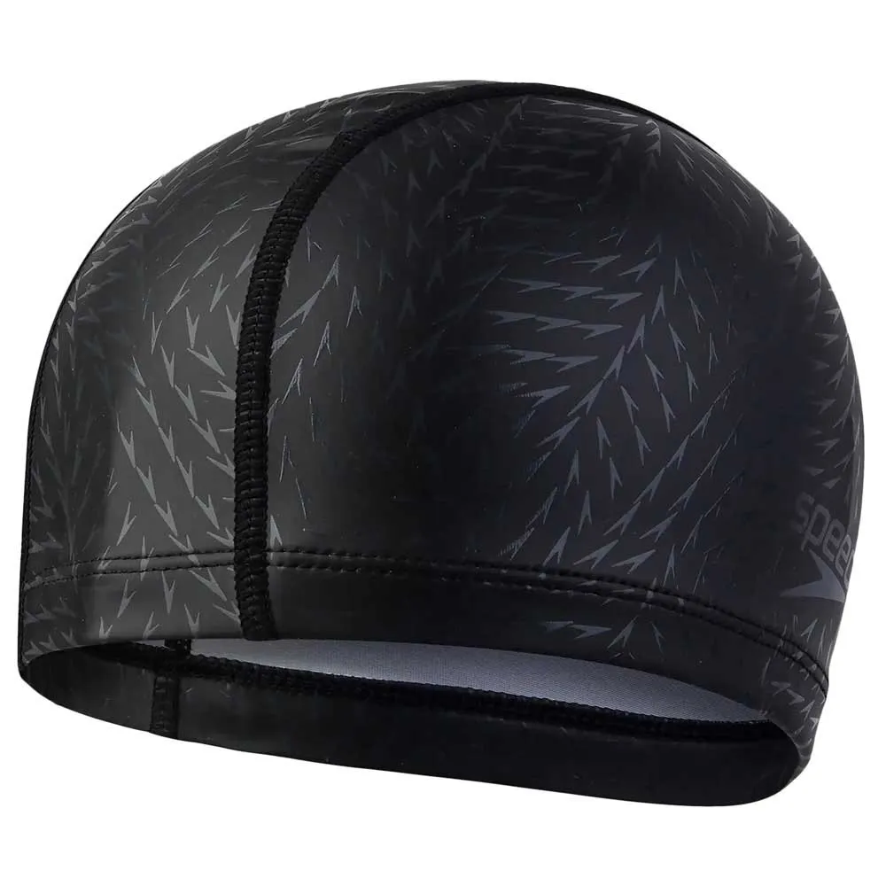 Speedo Boom Ultra Pace Badekappe unisex, Oxid grey / black