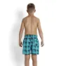 Speedo Boombastic Printed Leisure 15´´ Badeshorts male, Black / bali blue / aquarium, 10-11Y