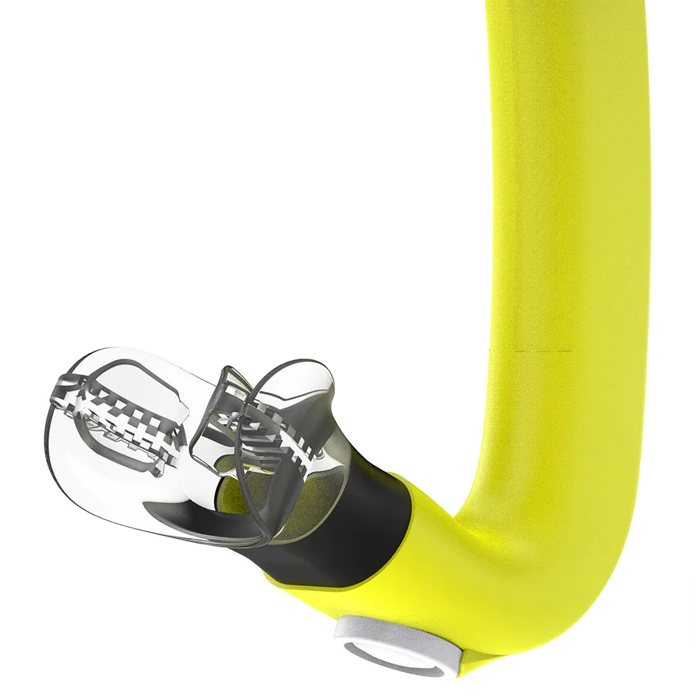 Speedo Bullet Junior Frontschnorchel, Hyper yellow / arctic glass Speedo Bullet Junior Frontschnorchel, Hyper yellow / arctic glass