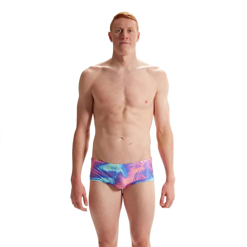 Speedo Club Training Allover 13.5 Cm Badeslip Speedo Club Training Allover 13.5 Cm Badeslip
