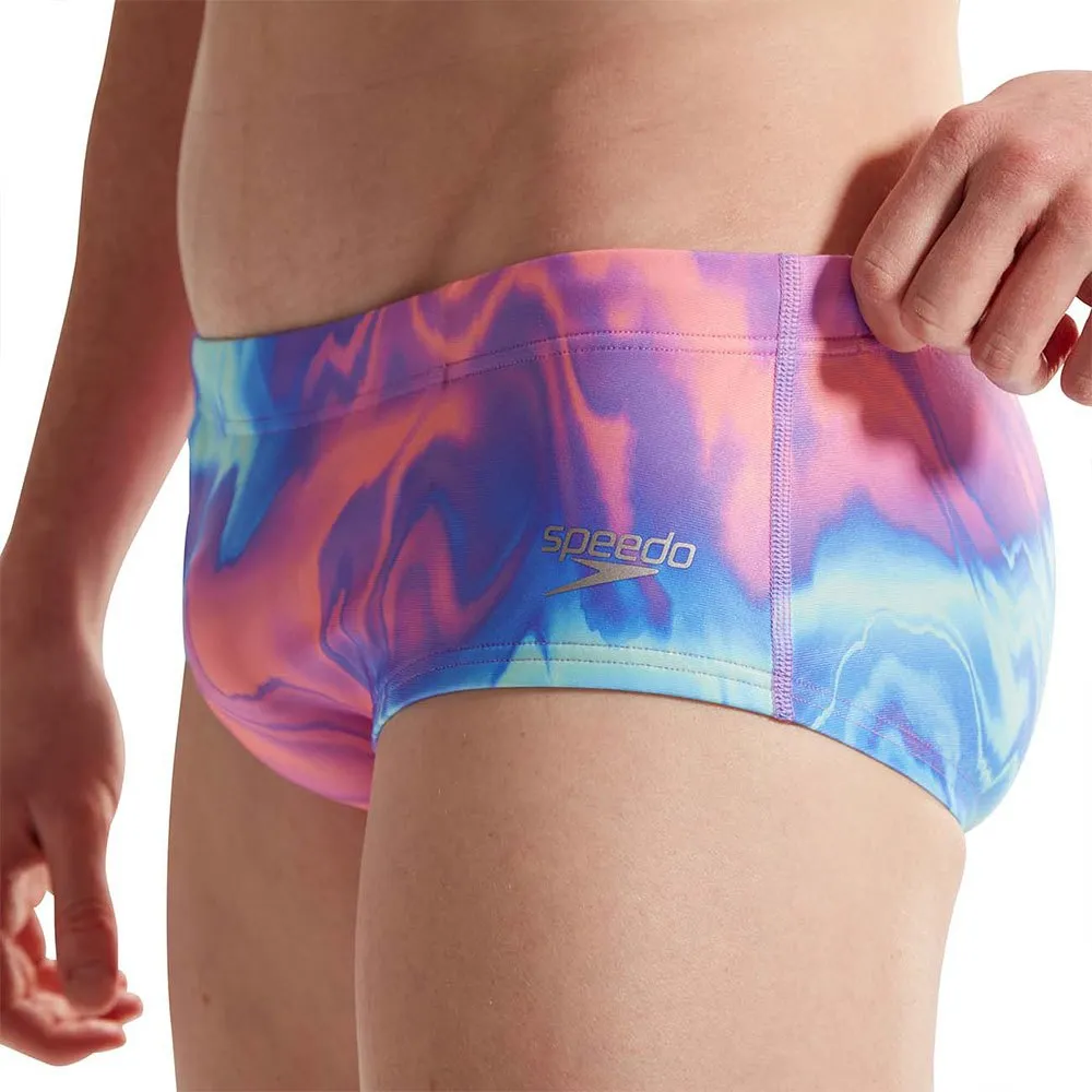 Speedo Club Training Allover 13.5 Cm Badeslip Speedo Club Training Allover 13.5 Cm Badeslip