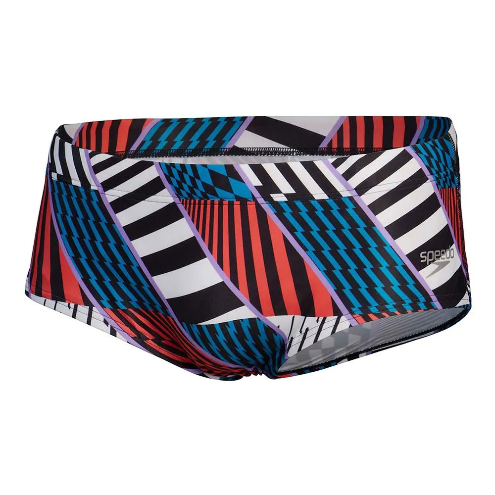 Speedo Club Training Allover 13.5 Cm Badeslip male Speedo Club Training Allover 13.5 Cm Badeslip male
