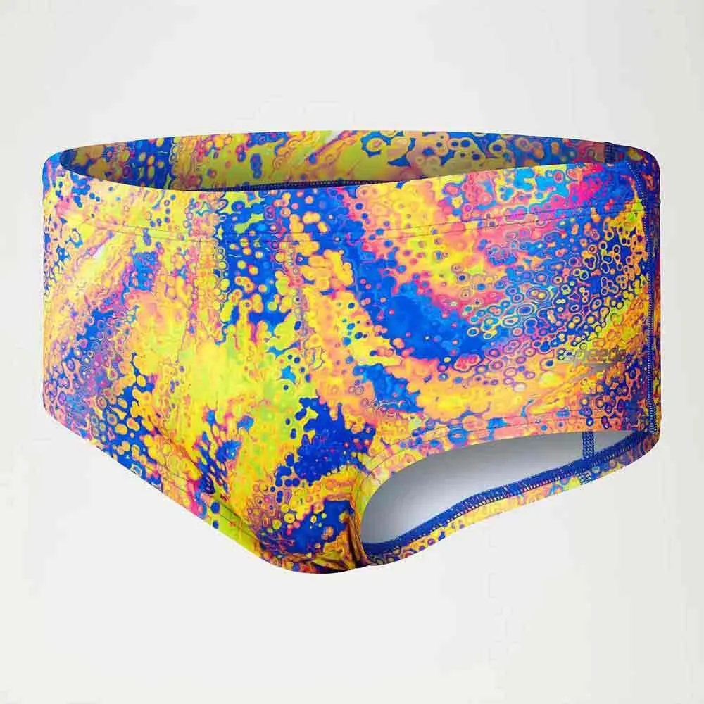 Speedo Club Training Allover 17 Cm Badeslip, Indigo glow / orchid shine / green glow / mango / lemon dr Speedo Club Training Allover 17 Cm Badeslip, Indigo glow / orchid shine / green glow / mango / lemon dr