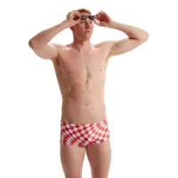 Speedo Club Training Allover Digital 17 Cm Badeslip Speedo Club Training Allover Digital 17 Cm Badeslip