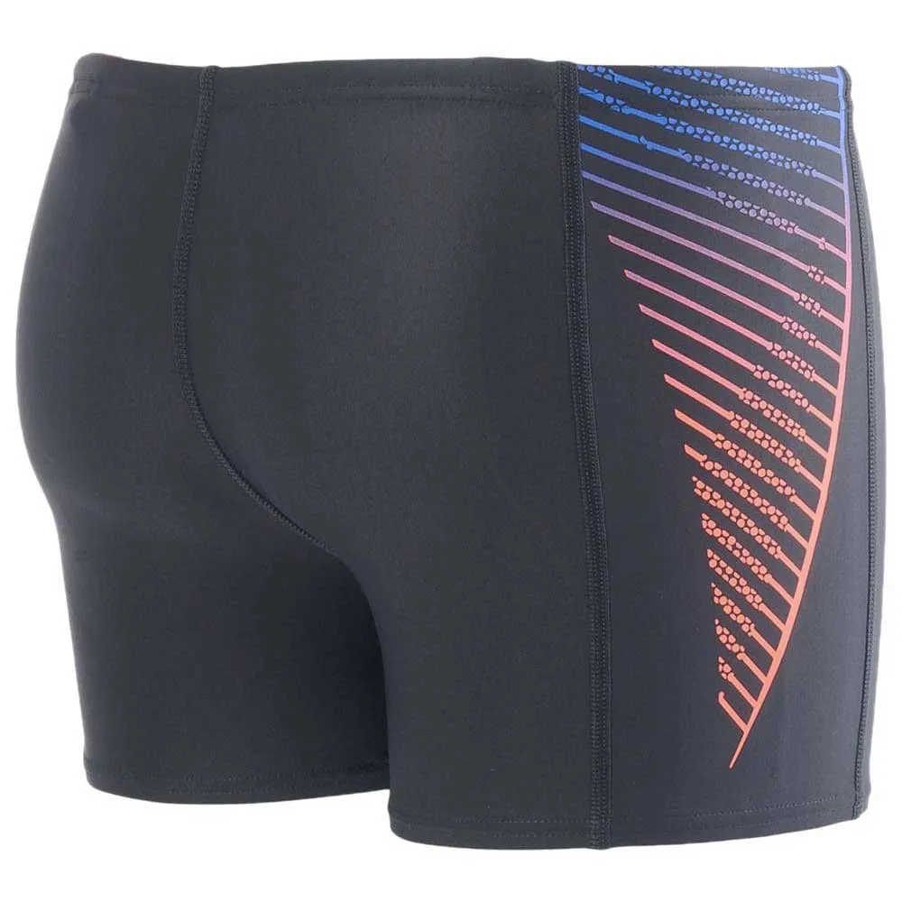 Speedo Colour Blend Placement Panel Aquashort Badehose Boxer male, Oxid grey / deep peri / siren Speedo Colour Blend Placement Panel Aquashort Badehose Boxer male, Oxid grey / deep peri / siren