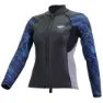 Speedo Combofit Activity Multisport 2mm Langarm-t-shirt, Black / aquarium, XL