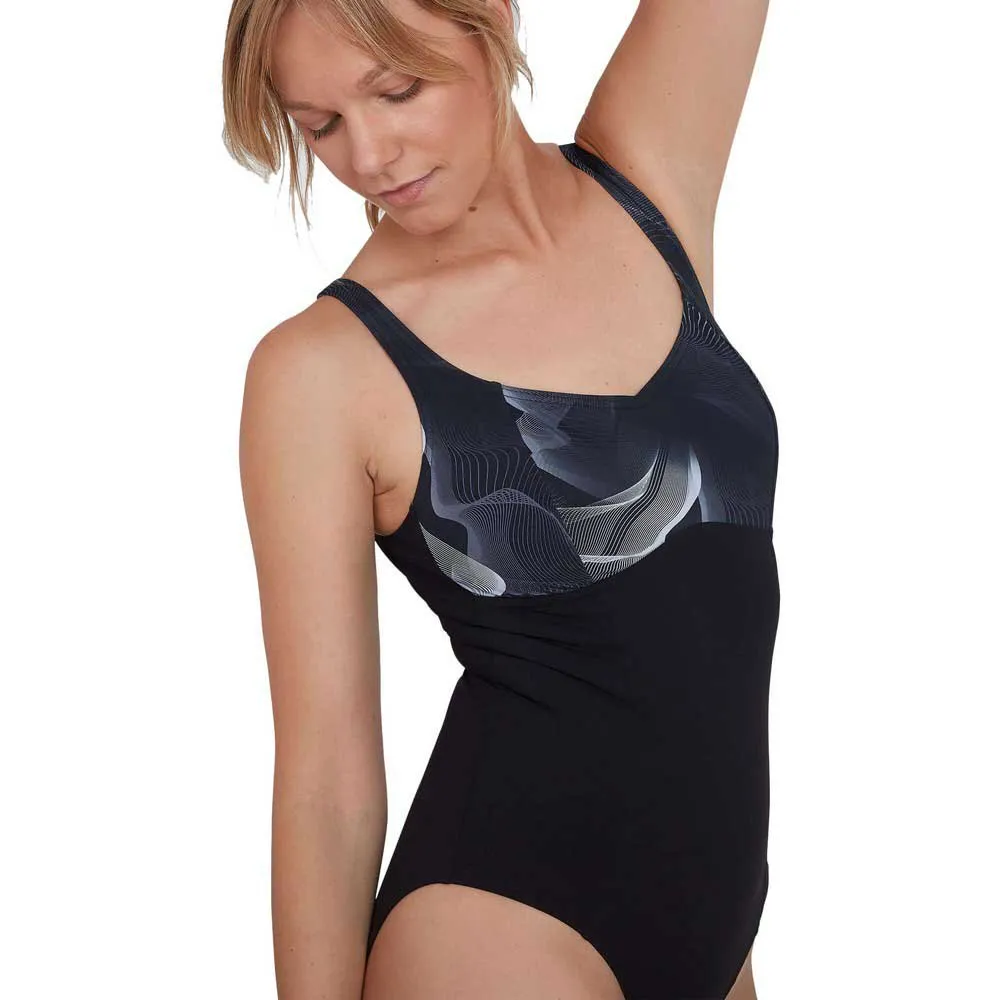 Speedo Contourlustre Printed Badeanzug Speedo Contourlustre Printed Badeanzug