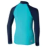 Speedo Delight Uv-schutz Langarm-t-shirt unisex, Turquoise / navy, 10Y