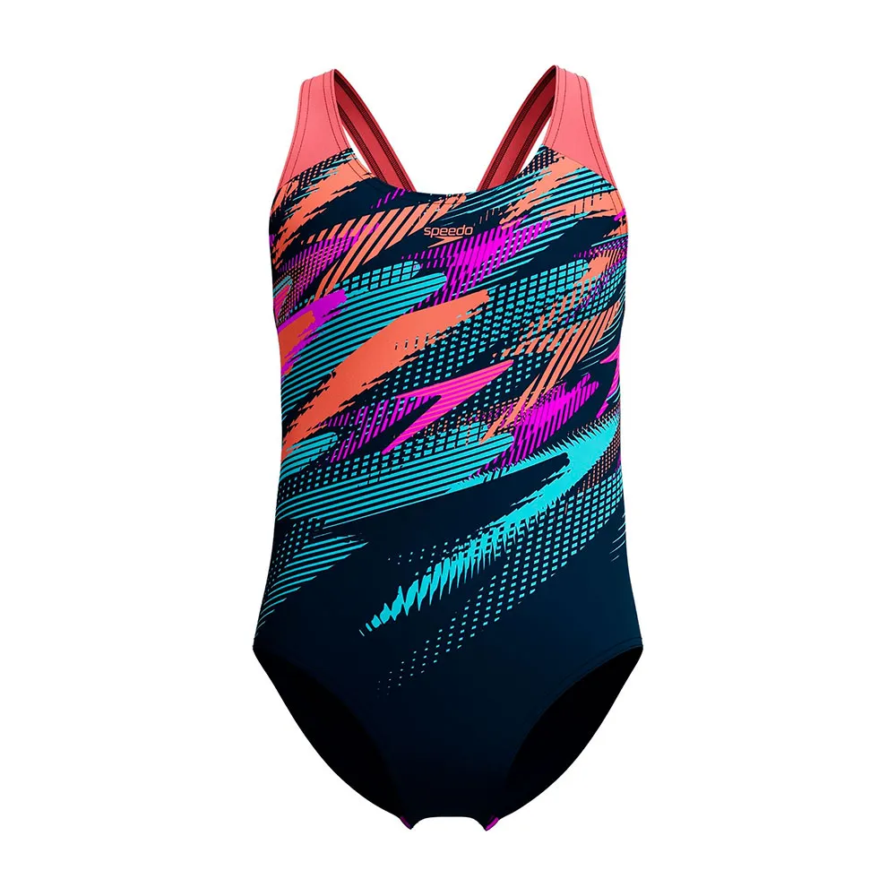 Speedo Digi Placement Splashback Badeanzug Speedo Digi Placement Splashback Badeanzug