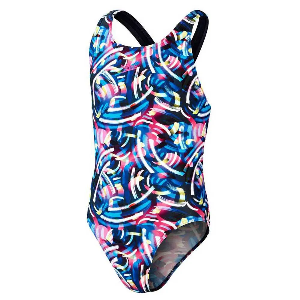 Speedo Digital Allover Leaderback Badeanzug Speedo Digital Allover Leaderback Badeanzug