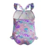 Speedo Digital Frill Thinstrap Badeanzug