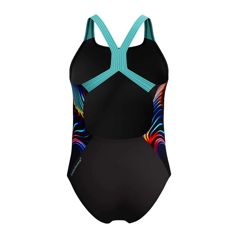 Speedo Digital Placement Powerback Badeanzug