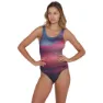 Speedo Digital Placement U-back Badeanzug