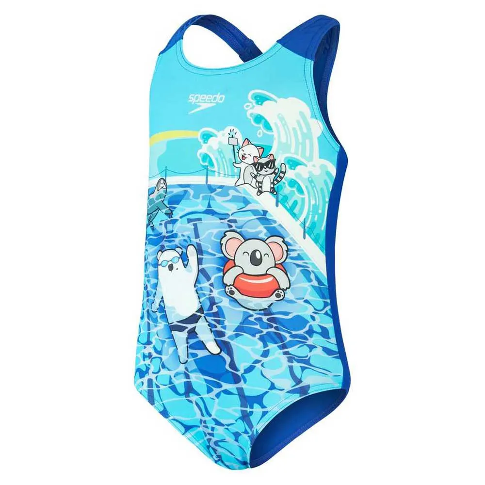 Speedo Digital Printed Badeanzug Speedo Digital Printed Badeanzug
