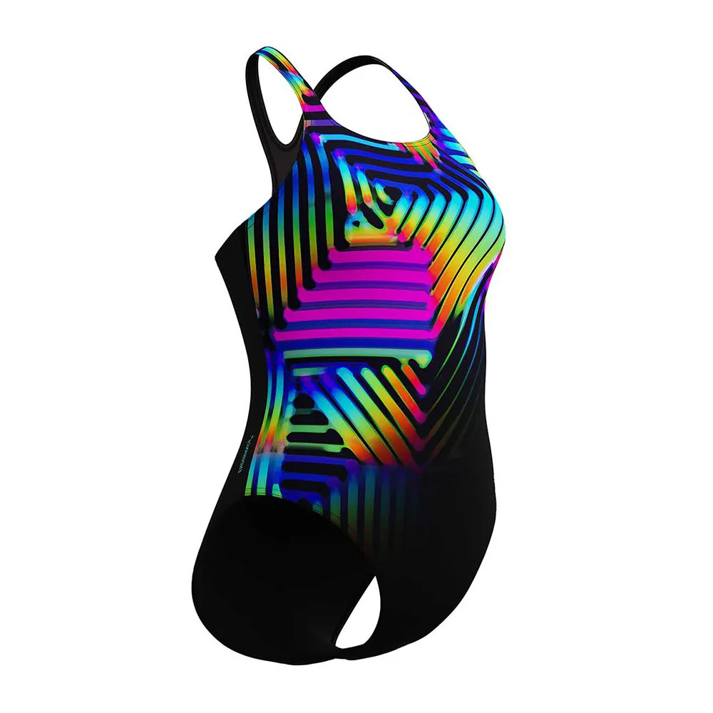 Speedo Digital Printed Medalist Badeanzug Speedo Digital Printed Medalist Badeanzug