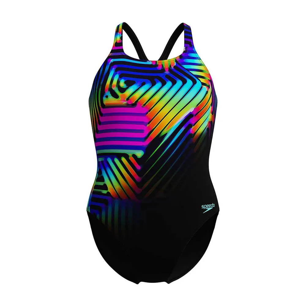 Speedo Digital Printed Medalist Badeanzug Speedo Digital Printed Medalist Badeanzug