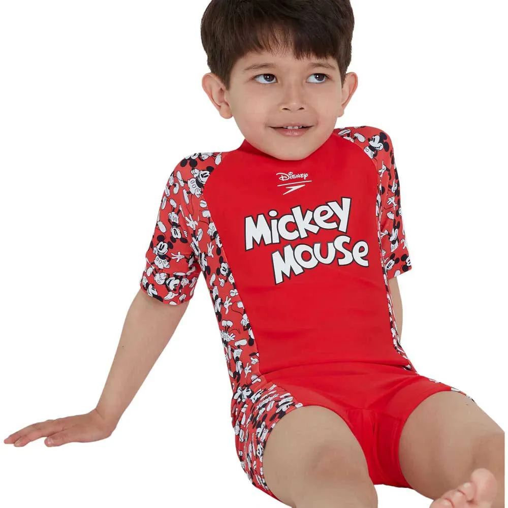 Speedo Disney Mickey Mouse All-in-one Uv-kurzarm-overall Speedo Disney Mickey Mouse All-in-one Uv-kurzarm-overall