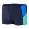 True navy / true cobalt / green glow