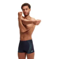 Speedo Duo Logo Print Badehose Boxer Speedo Duo Logo Print Badehose Boxer