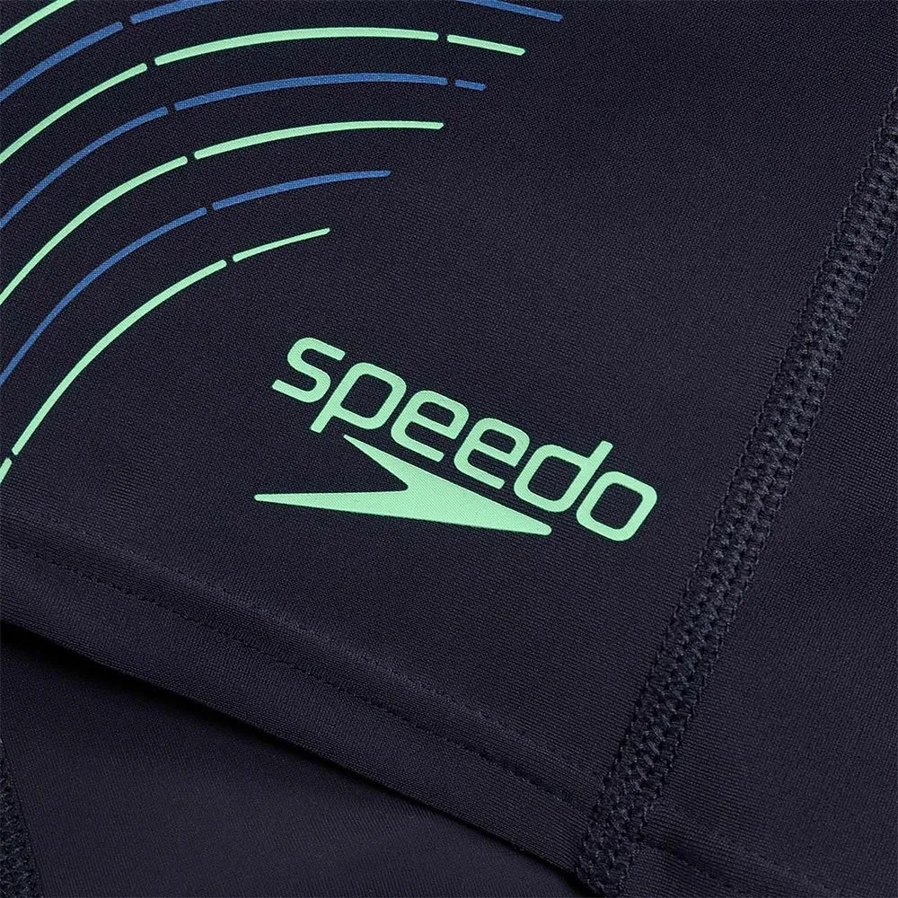 Speedo Duo Logo Print Badehose Boxer Speedo Duo Logo Print Badehose Boxer