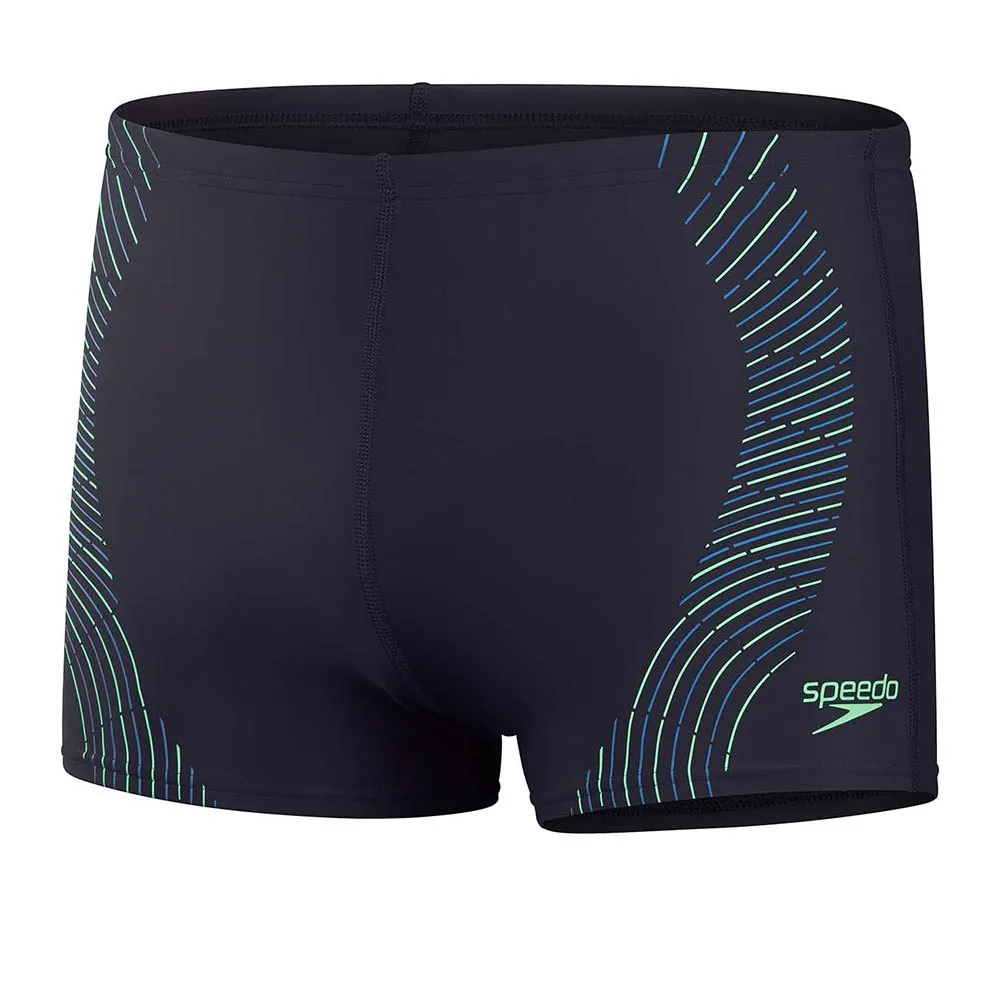 Speedo Duo Logo Print Badehose Boxer Speedo Duo Logo Print Badehose Boxer