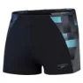Speedo Eco End+ Max Splice Badehose Boxer male, Black / usa charcoal / marine